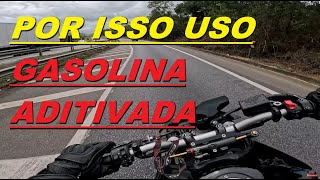 VOCE USA GASOLINA ADITIVADA NA MOTO [upl. by Mlawsky482]