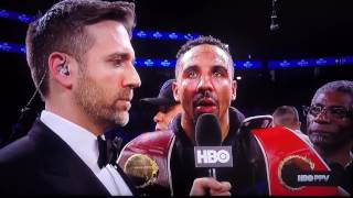 Sergey Kovalev vs Andre Ward Post Fight Interviews HD [upl. by Asyal82]