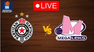 🔴 Live Partizan vs Mega Basket  Live Play By Play Scoreboard [upl. by Artur]