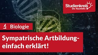 Sympatrische Artbildung  Biologie verstehen mit dem Studienkreis [upl. by Tristam]