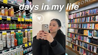 vlog whole foods haul book recommendations winter days in seattle [upl. by Klockau]