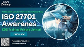 Understand ISO 27701 Awareness Course with CDG Training Private Limited  Get Course Link Below [upl. by Ralyt]