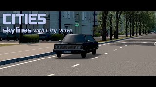 Chaika Gaz 14  Dance with Devils in Politics ☘ Cities Skylines City Drive with Music♪ [upl. by Oilenroc]