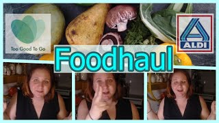 TOO GOOD TO GO amp ALDI Nord FOODHAUL – WOCHENEINKAUF – Ich rede viel zu viel [upl. by Stead]