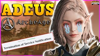 ARCHEAGE CHEGANDO AO FIM NA EU  O QUE DEU ERRADO [upl. by Lletnwahs]