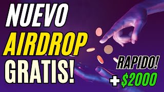 RAPIDO❗️❗️ FARMEA NUEVOS AIRDROPs GRATIS 🔥 GANA DINERO ONLINE 🎁 COMO CALIFICAR ✅️PASO A PASO✅️ [upl. by Peer849]