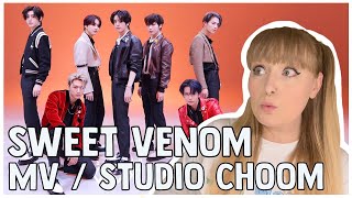 reaction to ENHYPEN 엔하이픈 Sweet Venom Official MV  studio choom performance [upl. by Schroer96]