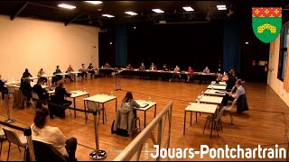 JouarsPontchartrain  Conseil Municipal du 15 octobre 2020 [upl. by Ahsier]