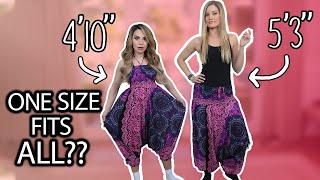 Women Try One Size Fits All Clothes [upl. by So]