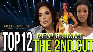 The 2nd Cut Miss Universe TOP12 Semi Finalists Strongest Candidates [upl. by Enilrem]