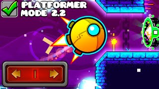 Official Levels but in PLATFORMER MODE  Geometry Dash 22 [upl. by Mirabelle]