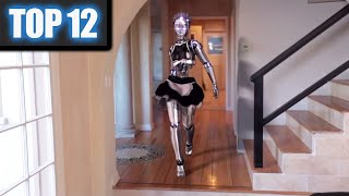 12 Funny Female Humanoid Robots from past NFL Super Bowl Commercials [upl. by Yves775]