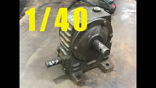 Reducer gearbox 40 rounds in  1 spin out  Tech DIY [upl. by Dredi]