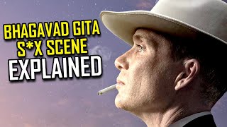 Why Oppenheimer Has To Do Bhagavad Gita Love Scene Controversy Explained [upl. by Feola548]