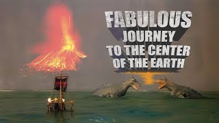 Fabulous Journey to the Centre of the Earth 1975 SciFi  Kenneth More  Juan Piquer Simon [upl. by Ajat]