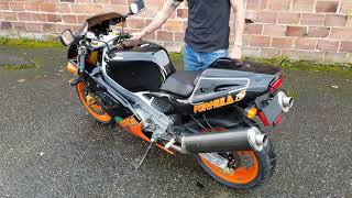 99 Laverda 750 S Formula starting and revving [upl. by Milan912]