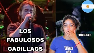 EXTRANJERA REACCIONA por PRIMERA VEZ a LOS FABULOSOS CADILLACS  Vasos Vacíos [upl. by Tedman]