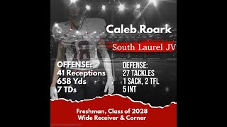 Caleb Roark 18 Freshmen 2024 Highlights [upl. by Silra]