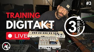 Training Wake Up and Work with Me on My Rhythm – Digitakt Live Session [upl. by Reggy]