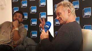 Sting et Shaggy linterview exclusive [upl. by Nuahc]