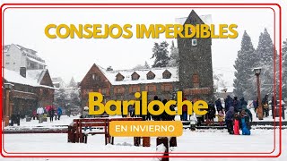 🔴 CONSEJOS para viajar a Bariloche en INVIERNO [upl. by Verner]