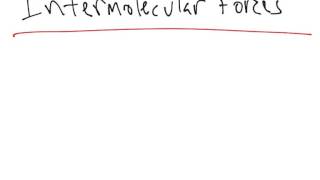 Intramolecular Forces vs Intermolecular Forces [upl. by Brenda360]