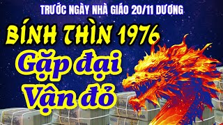 Các chuyên gia tử vi dự đoán Bính Thìn 1976 gặp đại vận đỏ tiền vô như nước trước 2011 dương lịch [upl. by Ennayelsel736]