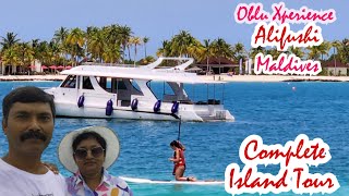 Maldives 🇲🇻  Oblu Xperience Alifushi Complete Island Tour [upl. by Tombaugh]