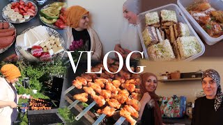 AİLEMLE MANGALYENİ KAMERAYLA İLK VLOG ANNEMİN ARKADAŞLARI GELDİ KEYİFLİ BİR GÜN  VLOG [upl. by Colly]