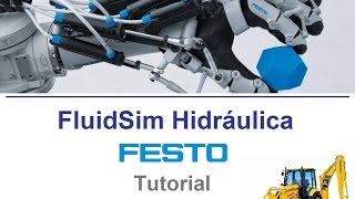 FluidSim Hidráulica  Tutorial  Parte 5 [upl. by Sawyor]