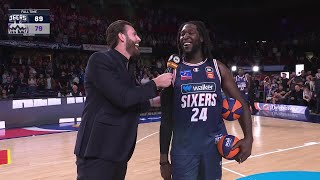 Montrezl Harrell postgame interview vs Sydney Kings  Round 4 NBL25 [upl. by Farand]