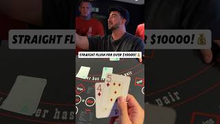 INSANE 10000 Ultimate Texas Holdem Win 💰casino blackjack gambling ultimatetexasholdem comedy [upl. by Hibbs]