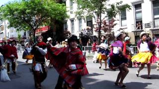 Ecuadorian Traditional Dance  NYC Dance Parade 2011 [upl. by Jordanna]