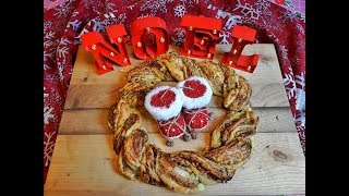 RECETTE DE MA COURONNE de NOËL 🤶 pour l’apéro [upl. by Lorens]