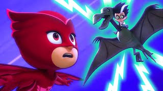 PJ Masks in Hindi  Owlettes Terrible Pterodactyl Trouble हिंदी Kahaniya  Hindi Cartoons for Kids [upl. by Oscar]