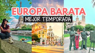 ¿Cuándo es más barato viajar a Europa [upl. by Yelyak]