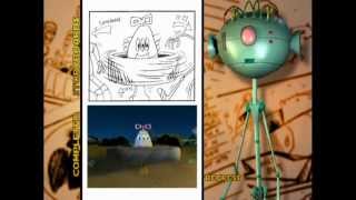 Wobots DVD Extras Stopryboards amp Test Animations [upl. by Sheffie]