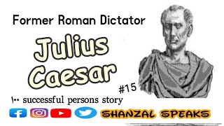 The former Roman Dictator Julius Caesar  lifestyle dictatorship amp work of Julius Caesar [upl. by Halueb]