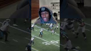 Reacting To Jaycee Horn Highlights saucegardner nfl jets [upl. by Ermina]