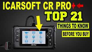 iCarsoft CR PRO  21 Questions amp Answers Before You Buy It [upl. by Whitten]