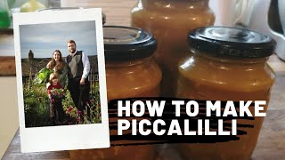 How to make piccalilli [upl. by Siegfried]