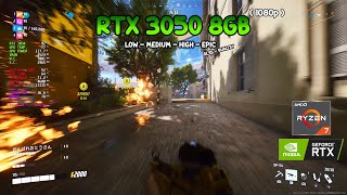 THE FINALS  RTX 3050 8GB  RYZEN 7 5700X  1080p Benchmark [upl. by Ammon]