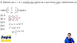 Prova Resolvida EsPCEx2023  2024  Matemática  Questão 02 [upl. by Fanni614]