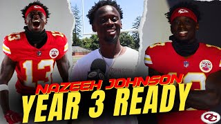 Chiefs CB Nazeeh Johnson On Taking 1st Team Reps │ BJ Thompsons Scare │ Message To Chiefs Kingdom [upl. by Hough25]