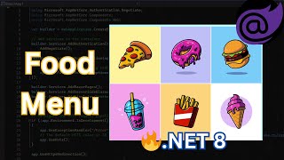 Blazor Web App Tutorial EASILY Build a Food Menu [upl. by Nylecoj]