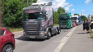 Dunstable and Leighton Buzzard Truck Convoy 2022 [upl. by Marie-Ann975]