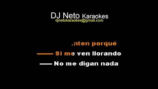 Vole muy alto Karaoke Demo Los Huracanes del Norte [upl. by Mccoy]