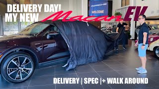 Delivery Day My New Porsche Macan EV [upl. by Bej]