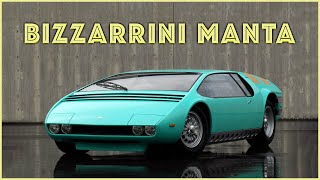 1968 Bizzarrini Manta The Rare Italian Supercar Youve Never Heard Of [upl. by Felike974]