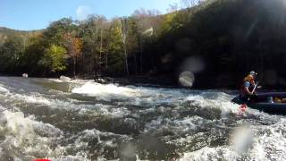 Kayak Cam on Fife Brook Deerfield post Irene [upl. by Noraf]